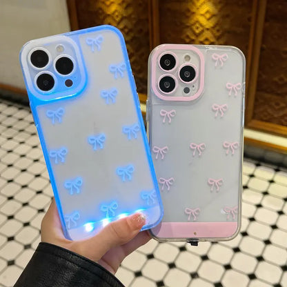 LED Bowknot Phone Case