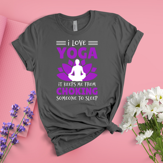 I Love Yoga Tee