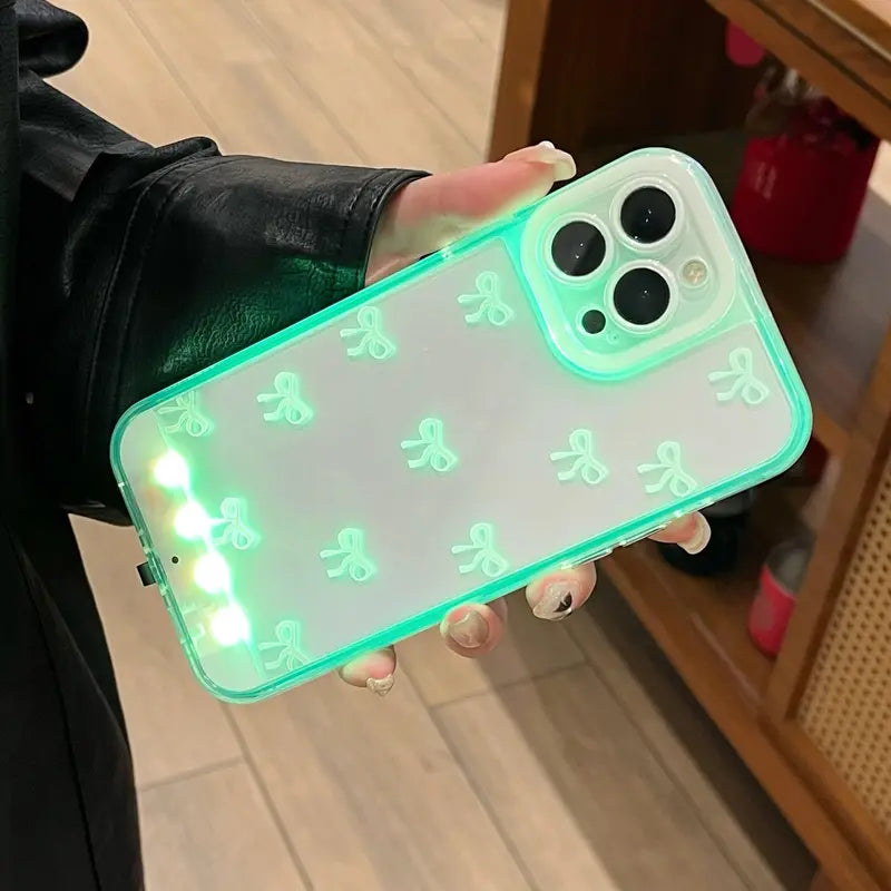 LED Bowknot Phone Case