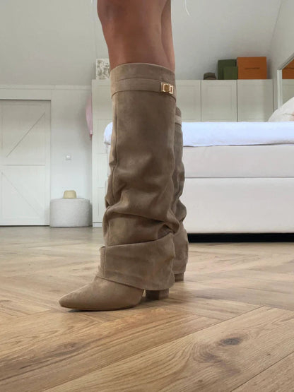 HIGH-RISE BOOTS
