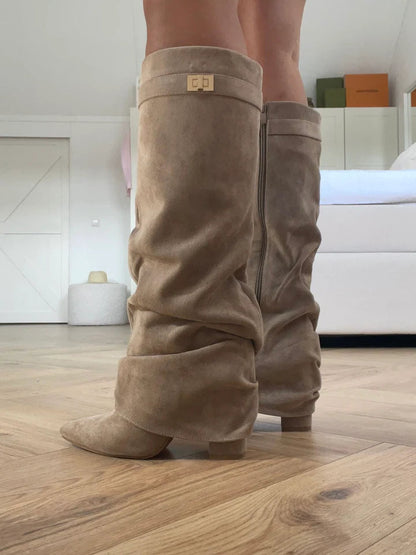 HIGH-RISE BOOTS