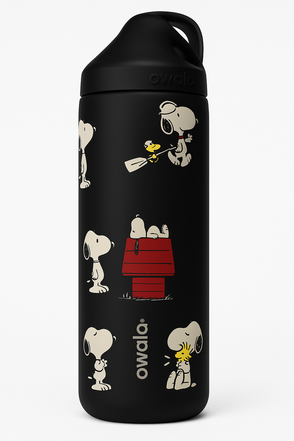 Bottiglia Owala Snoopy Viola 32oz: La Tua Acqua Sempre Fredda Con Un Sorriso (Ediz. Limitata)