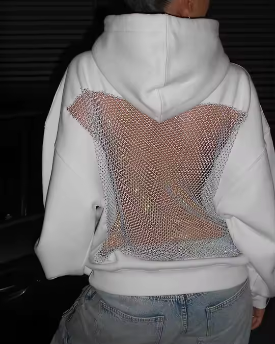 FAYVIOR MESH HOODIE