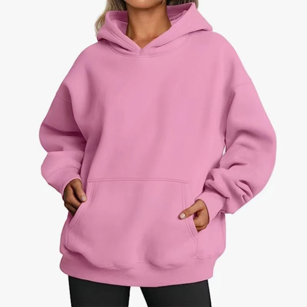 FAYVIOR Multicolor Oversized Hoodie