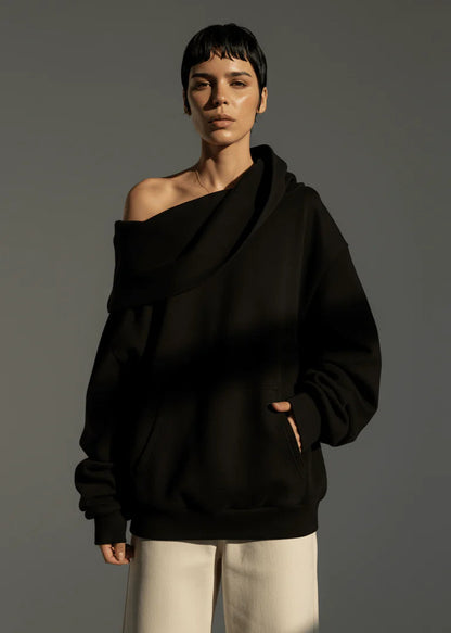 FAYVIOR DROP SHOULDER HOODIE