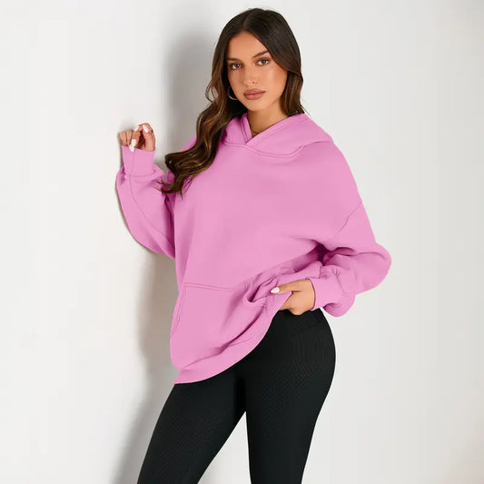 FAYVIOR Multicolor Oversized Hoodie