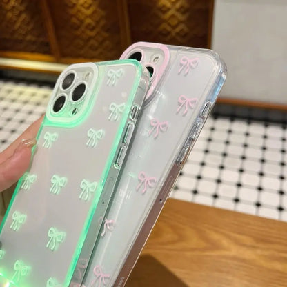 LED Bowknot Phone Case