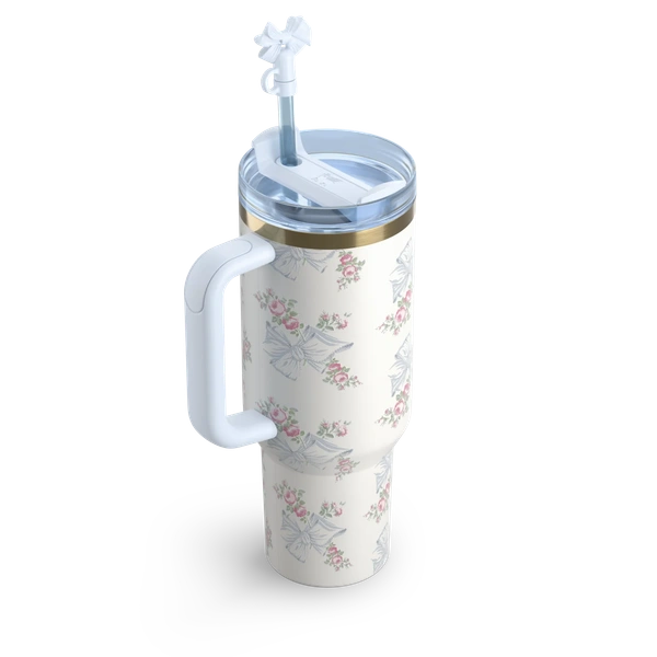 Coquette Bow Chantilly 40oz Tumbler